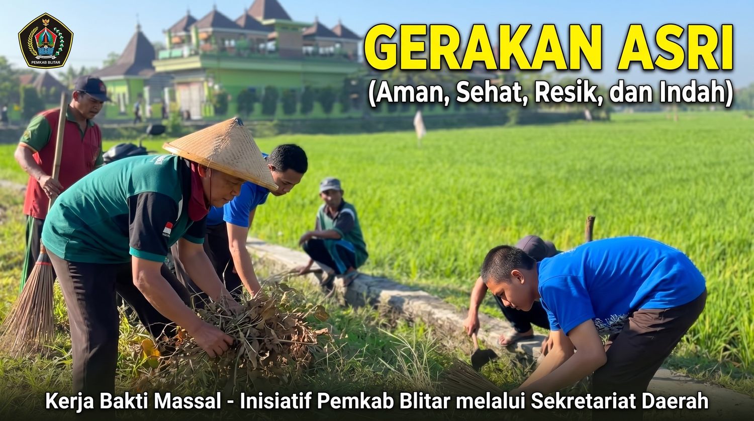 Wujudkan Visi Pesantren, Santri IPNU MTs Maarif NU 2 Sutojayan Sinergi dalam Gerakan ASRI Kabupaten Blitar | Nusalodoyo